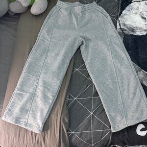 Gray Kids Sweatpants